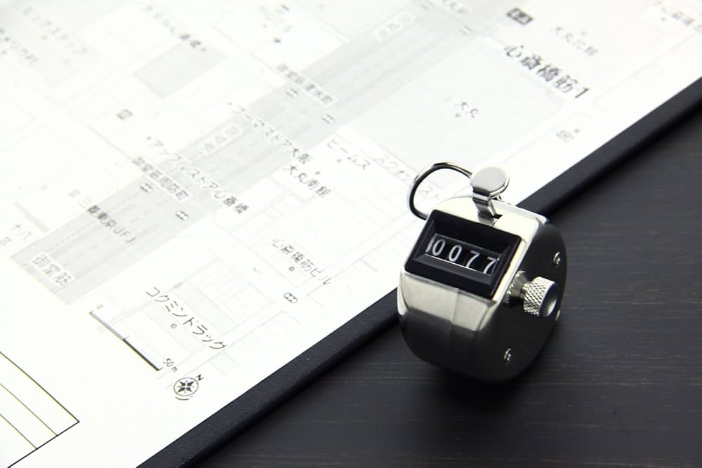 Amazon.co.jp: ライオン事務器 カウンター 数取器 ハンディ 4桁